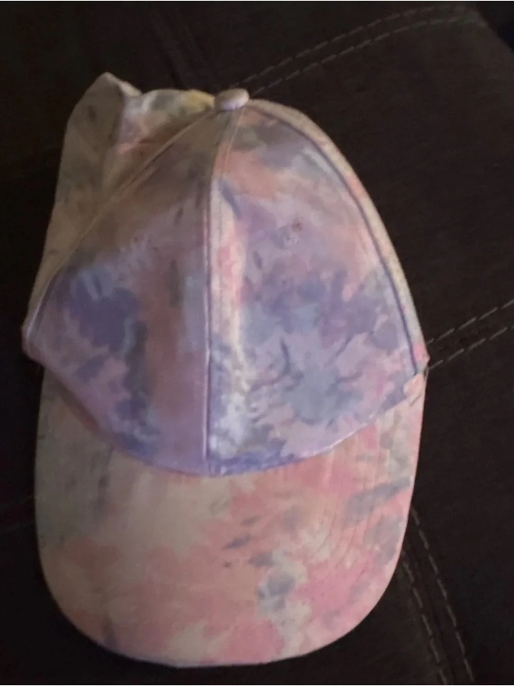 Multicolor Tie-Dye Adjustable Baseball Cap Hat Unisex Adults Casual One Size